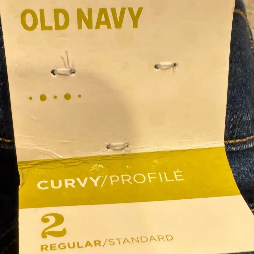 🔖 NWT Old Navy Curvy Blue Jean Shorts - 2